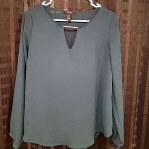 Teal Blouse
